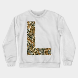 Letter Crewneck Sweatshirt